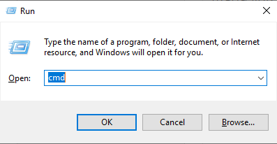 Run dialog